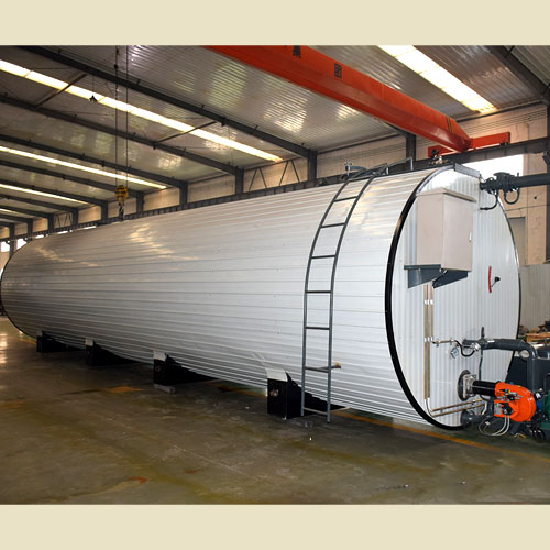 Asphalt storage heating tank